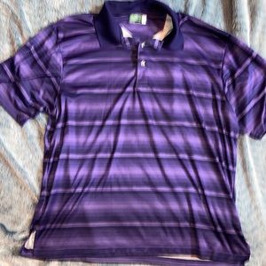 Mens silky polo